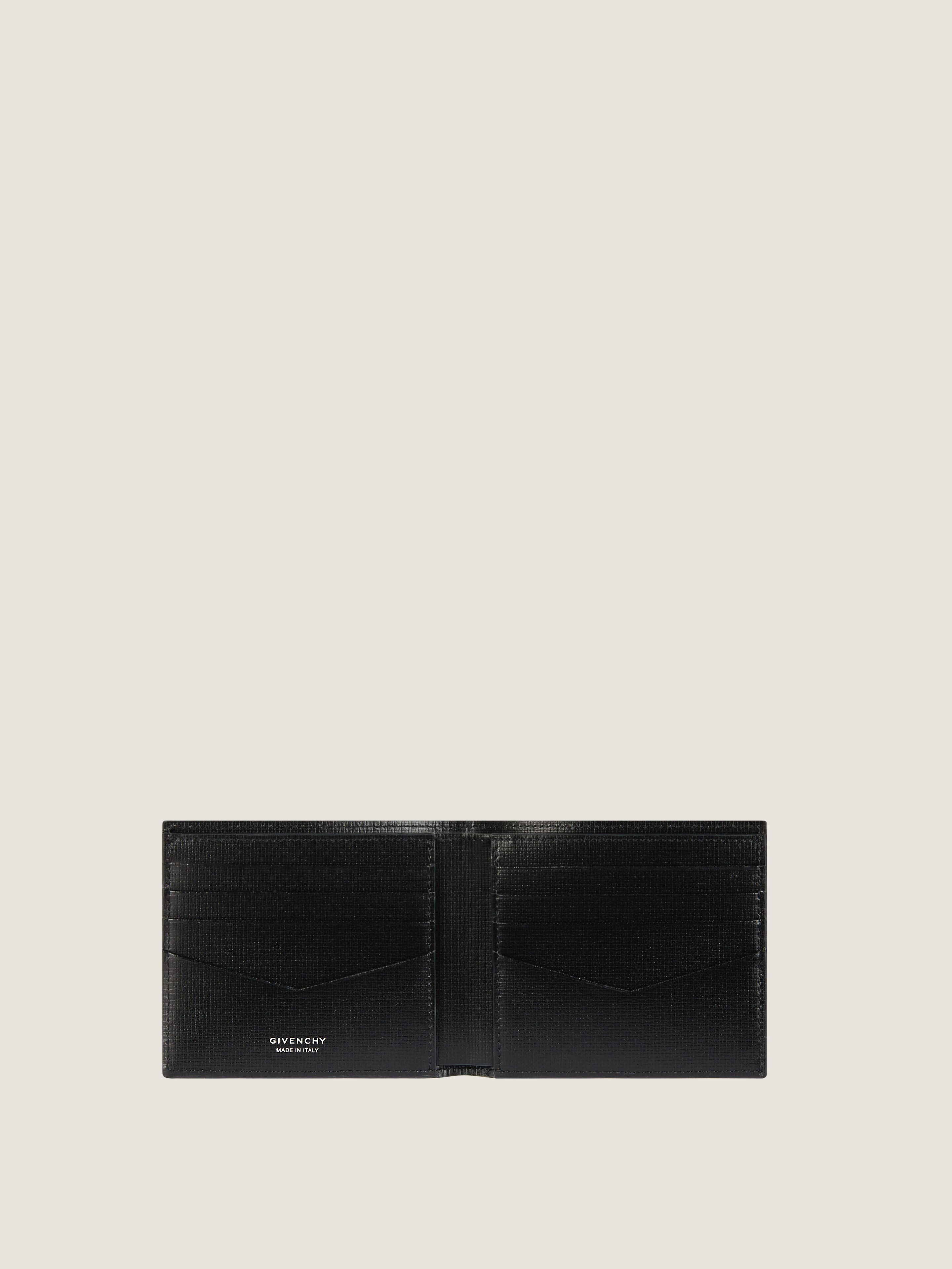 Wallet in 4G leather
